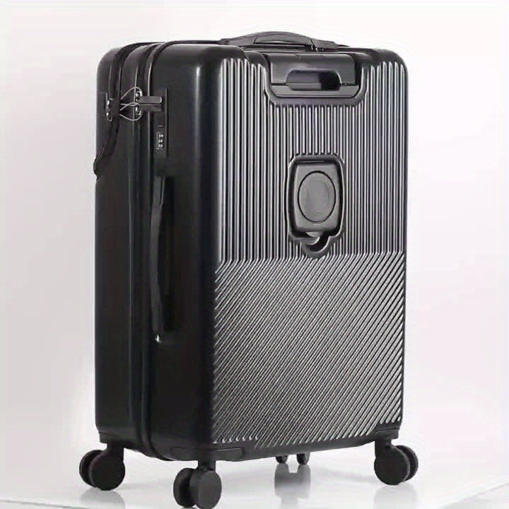 20 Inch Luggage Case with Password Lock and Wheels Big Capacity Suitcase for Travel Daily Use
