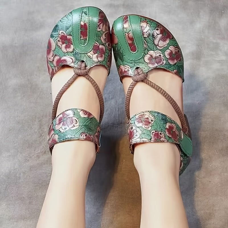 Elegant Vintage-Inspired Chunky Heel Fashion Sandals For Women With Timeless Charm