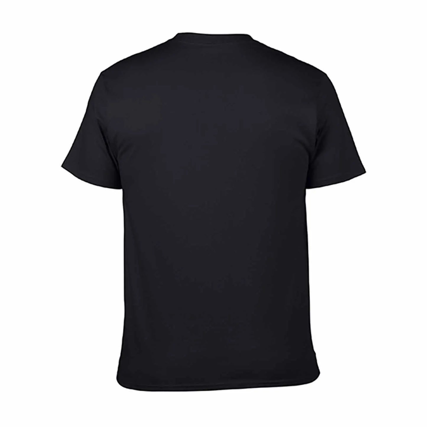 CHCH Men's Oversized Summer Print T-Shirt Casual O-Neck Cotton Tee