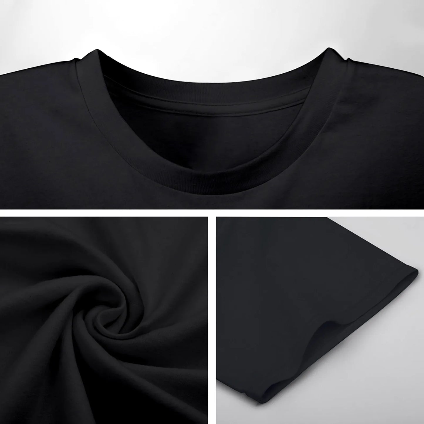 CHCH Men's Oversized Summer Print T-Shirt Casual O-Neck Cotton Tee
