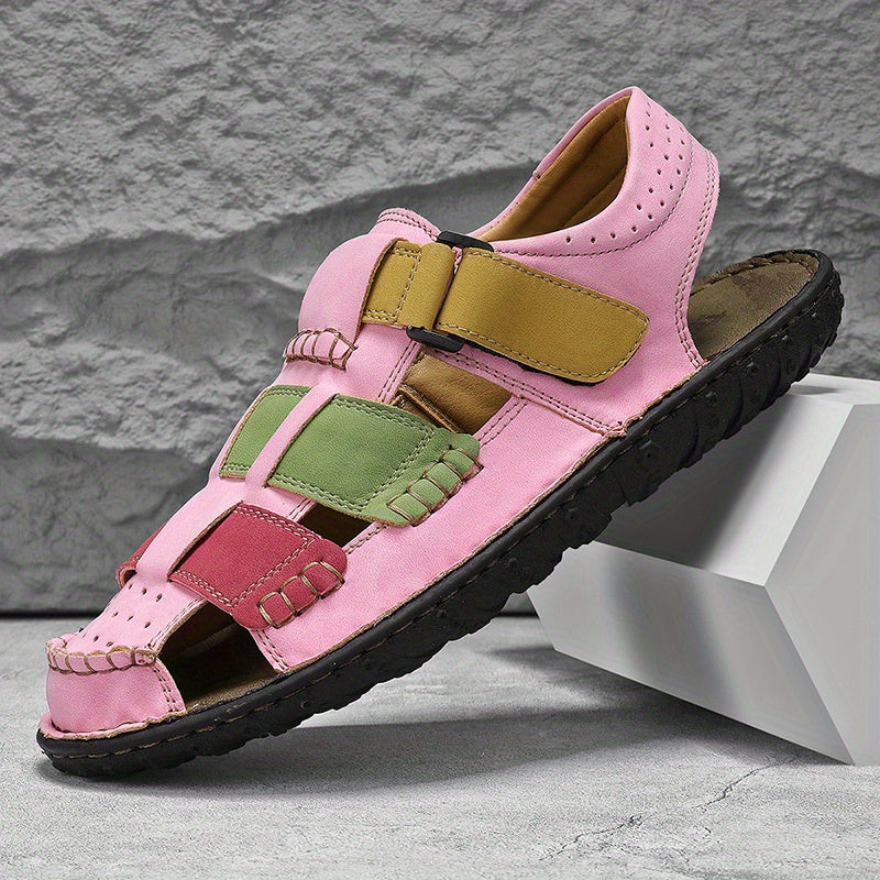 Vibrant Quick Dry Women's Outdoor Sandals with Toe Protection and Wide Toe Box for Multi Terrain Exploration and Daily Comfort