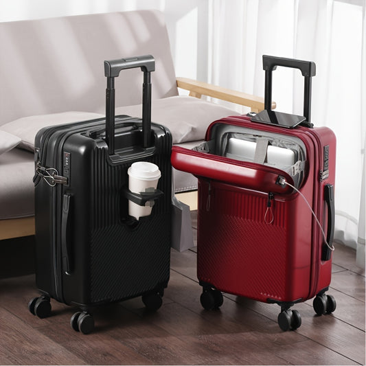 20 Inch Luggage Case with Password Lock and Wheels Big Capacity Suitcase for Travel Daily Use