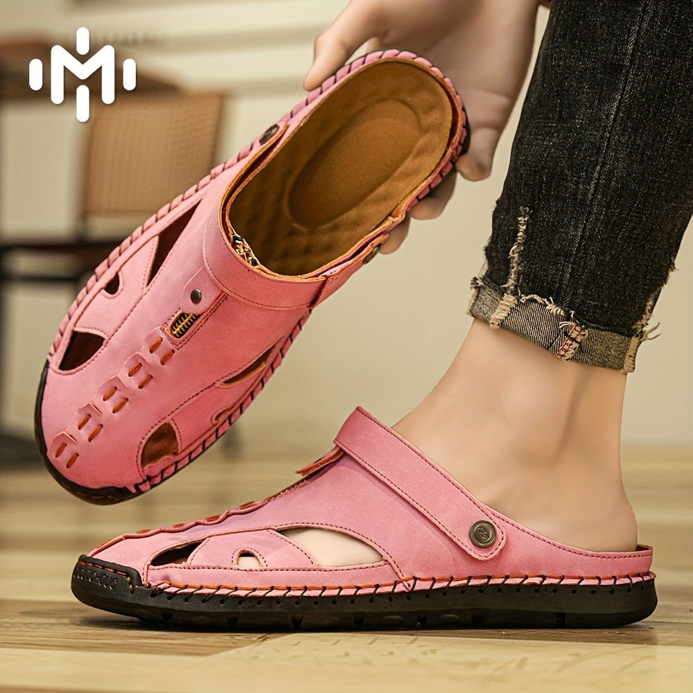 Summer Anti Slip Wading Sandals Lightweight Breathable Non Slip Hiking Sandals for Women Comfy Closed Toe Beach Shoes