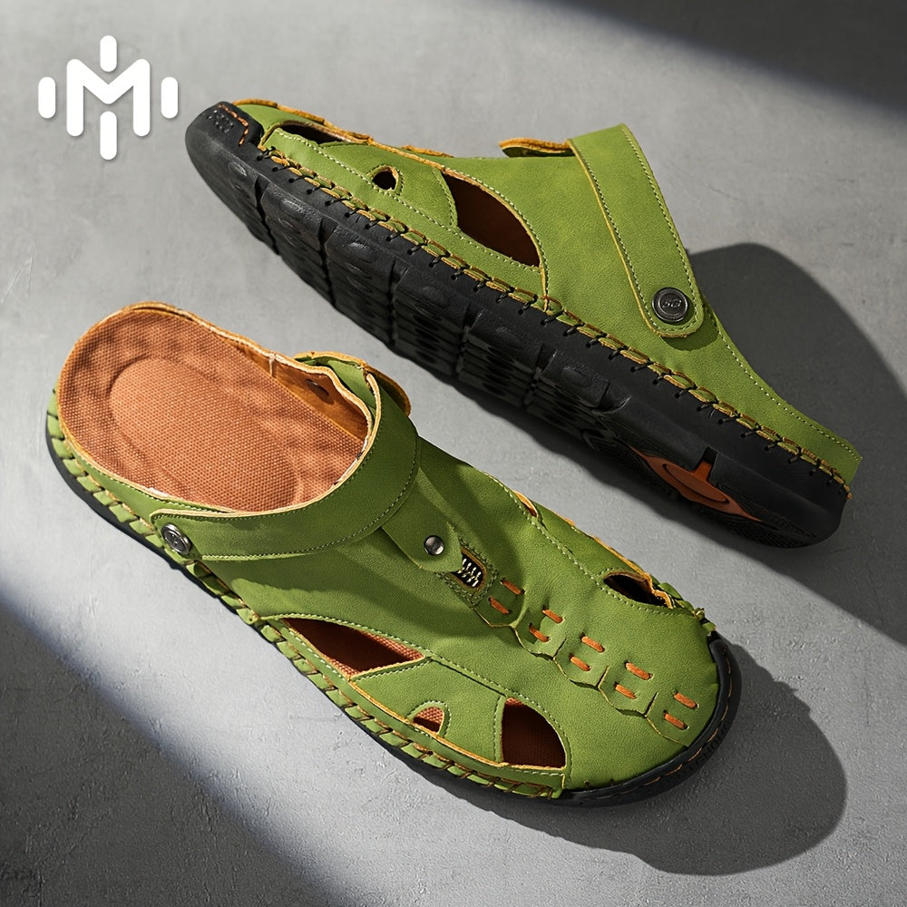 Summer Anti Slip Wading Sandals Lightweight Breathable Non Slip Hiking Sandals for Women Comfy Closed Toe Beach Shoes