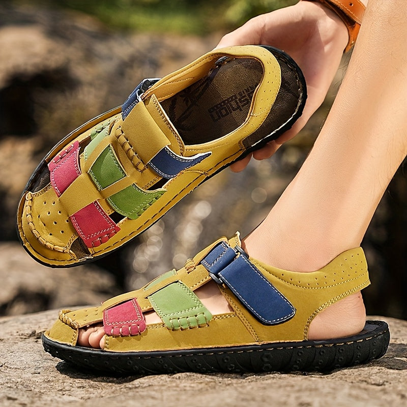 Vibrant Quick Dry Women's Outdoor Sandals with Toe Protection and Wide Toe Box for Multi Terrain Exploration and Daily Comfort