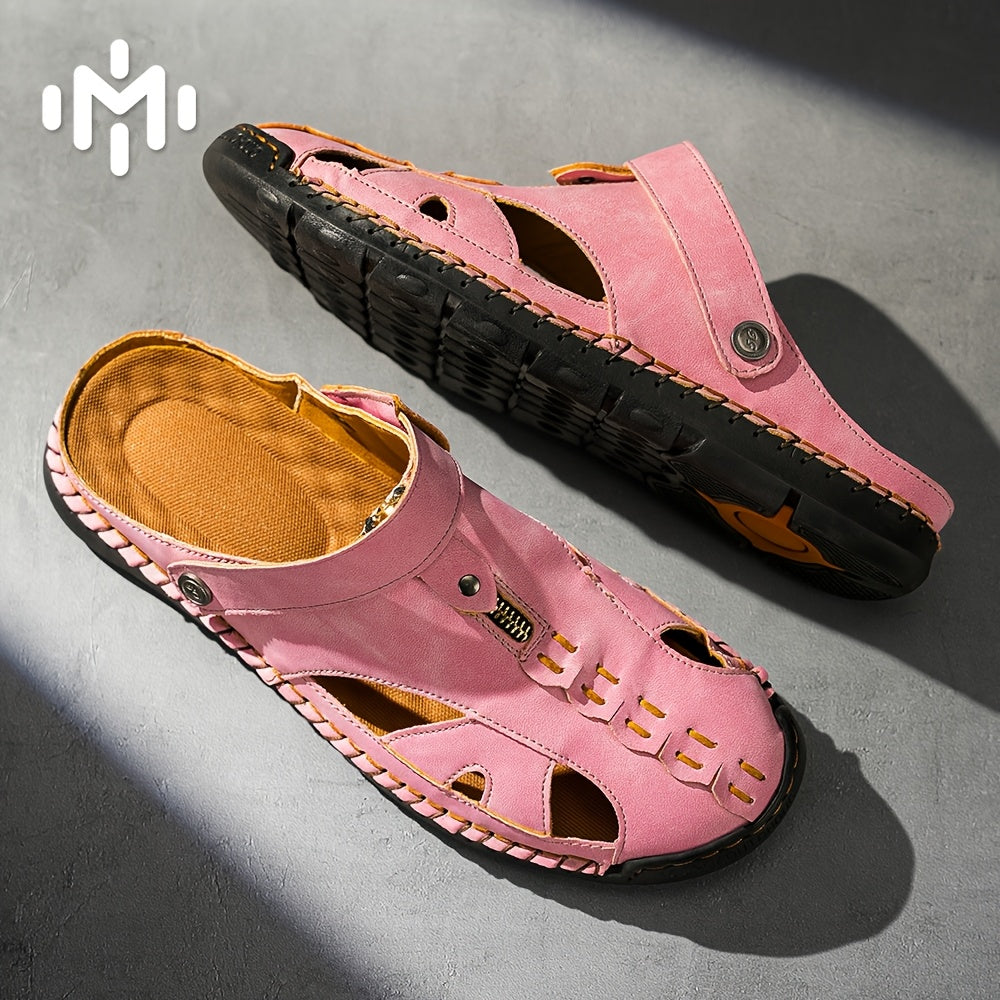 Summer Anti Slip Wading Sandals Lightweight Breathable Non Slip Hiking Sandals for Women Comfy Closed Toe Beach Shoes