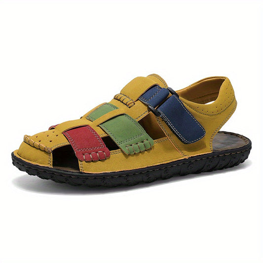 [Vibrant Sandals] Vibrant Quick-Drying Men's Outdoor Sandals | Multi-Color Options, Toe Protection And Wide Toe Box for Multi-Terrain Exploration And Daily Comfort