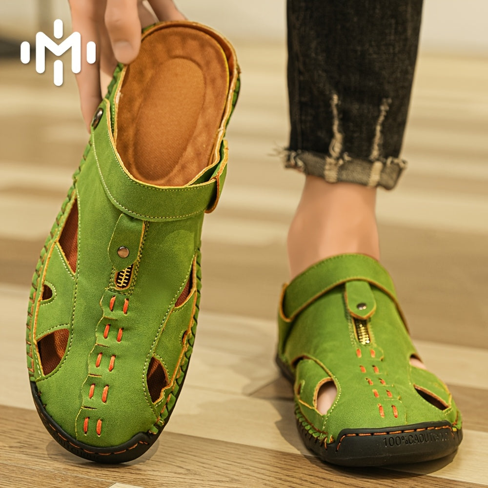 Summer Anti Slip Wading Sandals Lightweight Breathable Non Slip Hiking Sandals for Women Comfy Closed Toe Beach Shoes